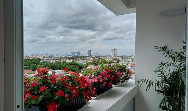 Bán gấp căn hộ Mỹ Khang lầu đẹp, 114m2, căn góc view hồ bơi & biệt thự