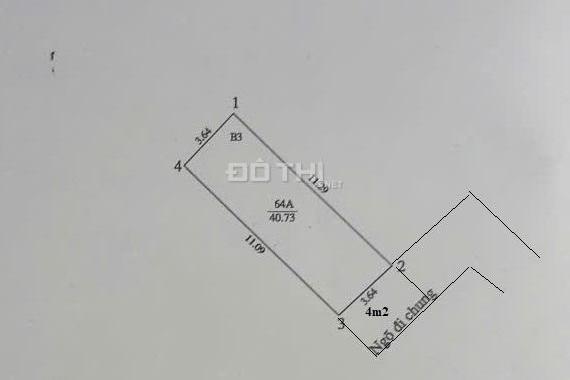 Bán nhà ngõ 12 Nghĩa Dũng 44M 4T, +6,1 Tỷ 5PN, ngõ ngắn,sau QH ra sát mặt phố