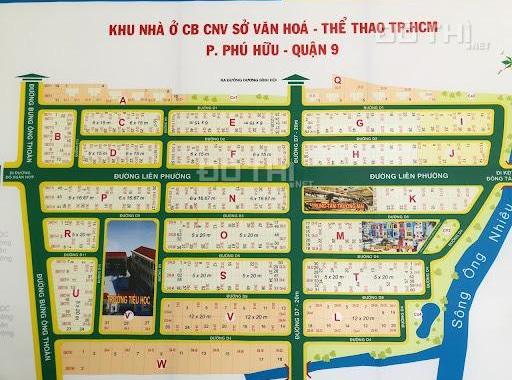 Cần bán 3 nền Biệt Thự tại D/A Sở Văn Hoá TT, P Phú Hữu, TP Thủ Đức, vị trí đẹp, sản phẩm độc quyền