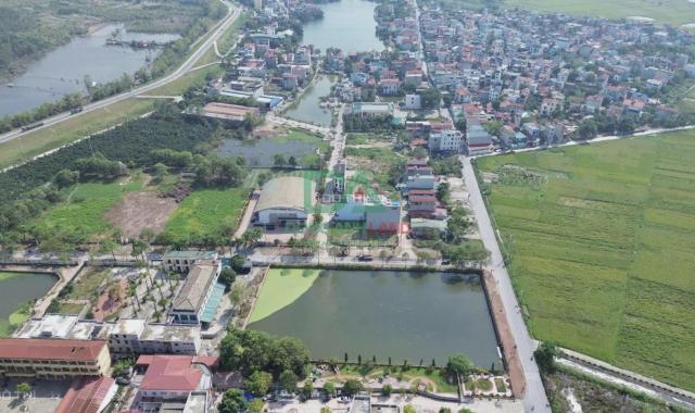 Bán 87.9m2 đất đấu giá X7 Mai Hiên Mai Lâm view hồ điều hoà