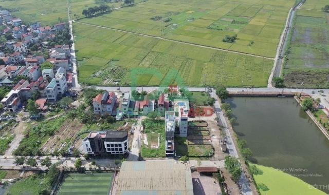 Bán 87.9m2 đất đấu giá X7 Mai Hiên Mai Lâm view hồ điều hoà