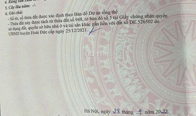 Duy nhất! E cần bán 43m2 khu 25ha Vân Canh, đường 11m, hướng Nam đẹp, xây nhà rất thích, SĐCC