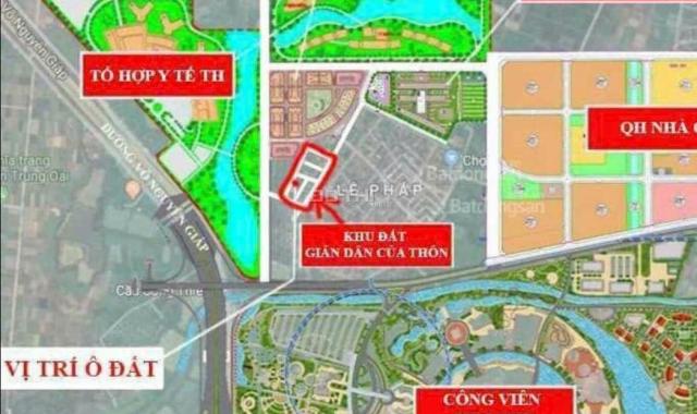 Bán 115.5m đất đấu giá Tây Bắc Lễ Pháp Tiên Dương gần công viên Kim Quy