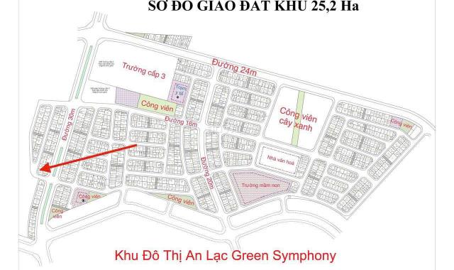 E Bán đất phân lô vỉa hè khu 25h Vân Canh DT 46m2 đường 16m. Tổng giá mềm nhất tt hiện nay, SĐCC