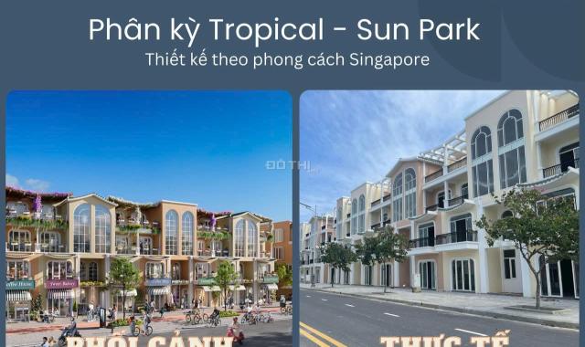 Bán Shophouse para sol xây sẵn 3.5 tầng ngay trung tâm giá 6ty3 LH 0917678685