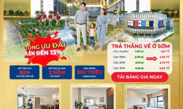 Căn hộ Vinhomes Grand Park thanh toán trước 360 triệu ân hạng 2 năm