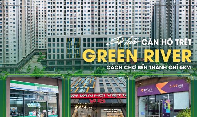 Bán căn shophouse 1triệt 1 lầu  green River quận 8