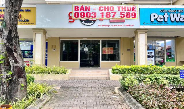 HÀNG HIẾM! Mới trống Shop Cảnh Viên 2 mặt tiền đường C, 122m2, cực đẹp