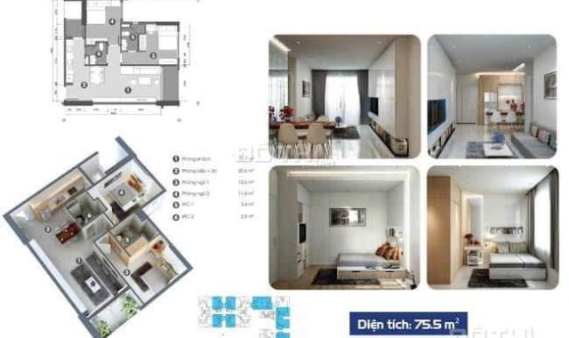 Bán Gấp Căn Hộ MB Babylon – 75m2 ( 2PN- 2WC) MT Âu Cơ – Tân Phú – Nhỉnh 3 Tỷ