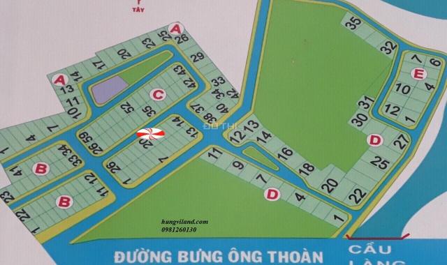 Cần bán 1 cặp biệt thự liền kề D/A Thời Báo Kinh Tế, hẻm 68 Bưng Ông Thoàn, sổ đỏ, giá 40tr/m2