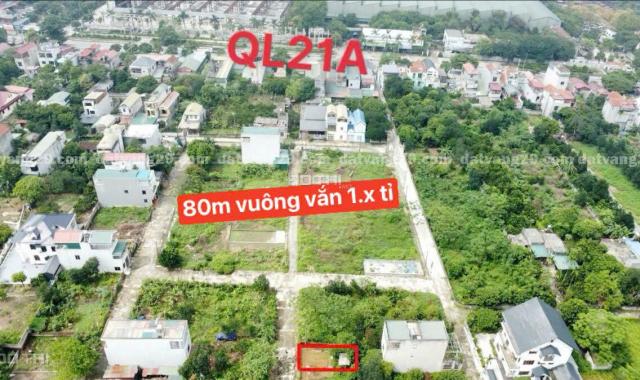 HÀNG HIẾM CÒN SÓT 80M CK2 SÁT MẶT QL21A ĐỐI DIỆN NHÀ MÁY BÊ TÔNG XMAI