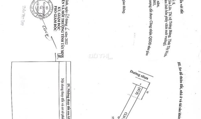 Bán đất tại Đường Quốc Lộ 22, Xã Gia Lộc, Trảng Bàng, Tây Ninh diện tích 305m2 giá 950 Triệu