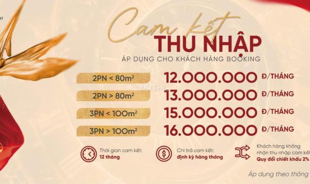 Căn hộ biển cao cấp 5*, thanh toán 700tr nhận nhà, cam kết thuê 16tr/tháng, tặng 630tr + 3 chỉ vàng