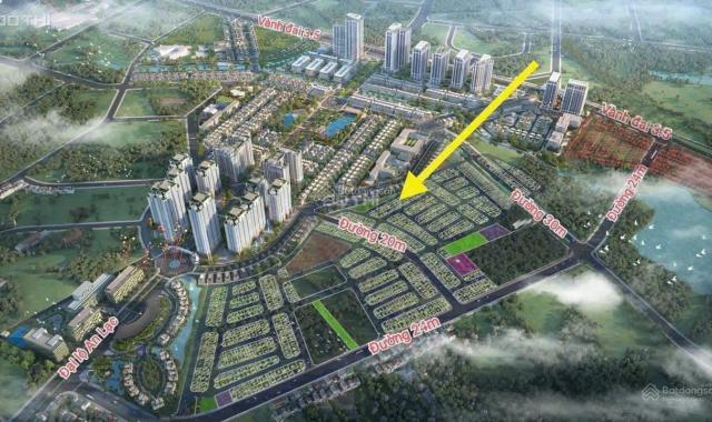 Duy nhất 1 lô góc siêu thoáng, view vườn hoa, hướng Nam, DT 83m2, khu 25ha Vân Canh, SĐCC hàng đẹp