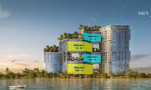 Bán căn hộ 2 ngủ Sân vườn , 33m2 sân vườn riêng - Chung cư Sky Forest Ecopark - View Đảo