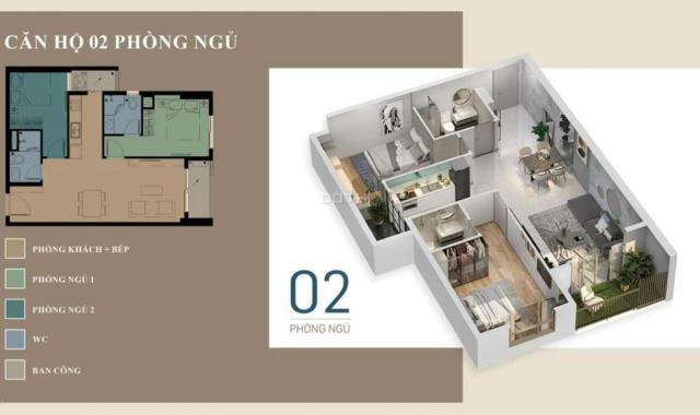 Bán Căn 2PN View Sông Sài Gòn Sang Xịn Mịn, Chỉ 398 Triệu, ngay Tiamo Phú Thịnh. LH 097258266