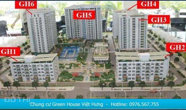 Bán căn hộ chung cư Green House Bùi Thiện Ngộ, Việt Hưng, Long Biên, 2 ngủ chỉ 3,5 tỷ