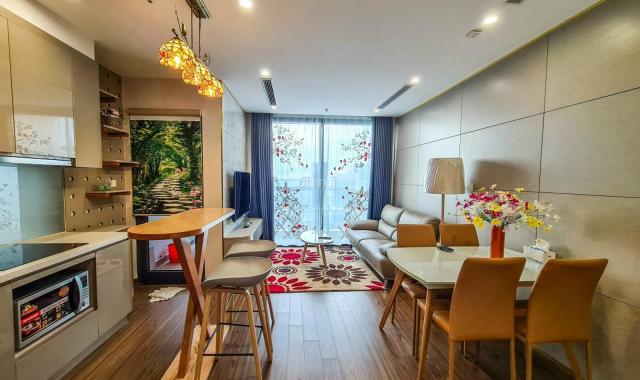 Cho thuê căn hộ 2 ngủ đủ đồ Vinhomes West Point, Đỗ Đức Dục, nhà đẹp, tầng cao view thoáng