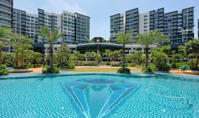 View hồ bơi-Căn 3PN 121m2 Diamond Centery giá bán chỉ 7.4 tỷ-Ký HĐMB trực tiếp từ CĐT, Celadon City