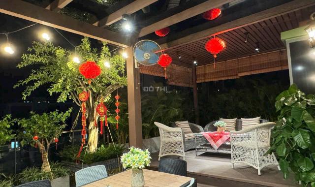 Hàng hiếm! Bán căn hộ Riverside Residence 190m2, sân vườn rộng 70