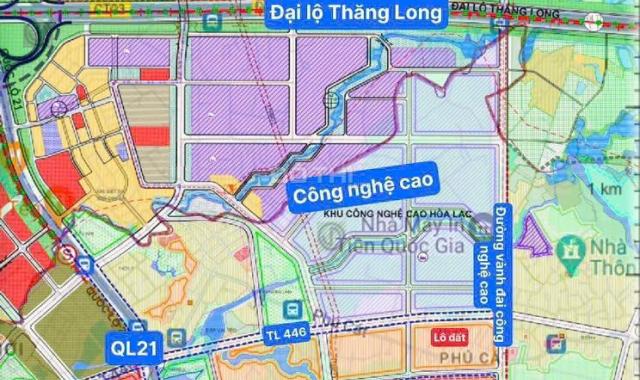 Hàng hiếm đất TDC Cầu Vai Réo xã Phú Cát huyện Quốc Oai lõi trung tâm hoà lạc