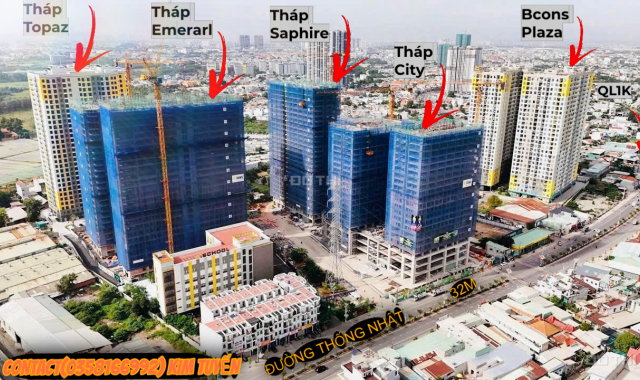 THÁP BCONS CITY - TOÀ THÁP ĐA TIỆN ÍCH GIỮA LÒNG THÀNH PHỐ