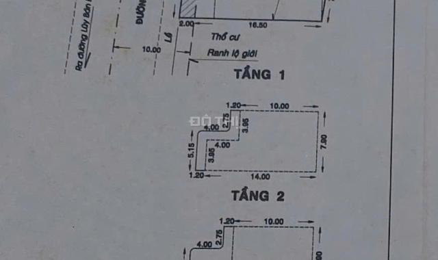 MẶT TIỀN ĐƯỜNG VƯỜN LÀI GẦN LŨY BÁN BÍCH, DT 7,9MX18M. 2 LẦU CỰC ĐẸP !