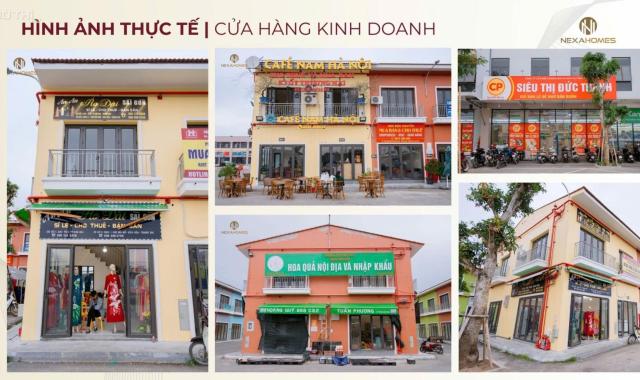 BÁN SHOPHOUSE Chợ đầu mối Nam Hà Nội , 2 tầng diện tích sử dụng 50m2 .,bàn giao nhà ngay