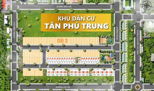 Đất nền khu dân cư Tân Phú Trung – Củ Chi, chỉ từ 1,9 tỷ, tiềm năng tăng giá mạnh