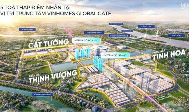 Duy nhất căn chỉ 2,5 tại Vinhomes Cổ Loa, stu 33m2 The Cosmopolitan suất hàng hiếm chỉ 2,5 tỉ