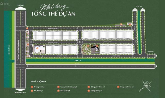 Đất nền, Sổ đỏ PTM Đức Hòa, Liền kề Vinhomes Tân Mỹ, Vin Green City, Vin Hốc Môn giá 1.562 Tỷ