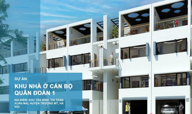 TT Xuân Mai QĐ 1, dự án BĐS cực nóng tỷ liền kề duy nhất 80-105m2 Giá 4.x tỷ chỉ còn 5 căn suất ngo
