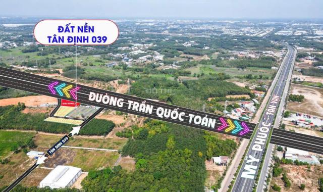Bán đất 150m2, đường nhựa 7m, gần Mỹ Phước - Tân Vạn QL13, giảm 300 triệu còn 1 tỷ 3xx
