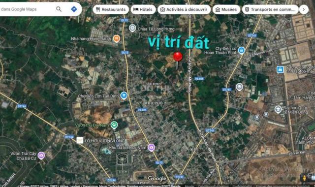 Bán đất 150m2, đường nhựa 7m, gần Mỹ Phước - Tân Vạn QL13, giảm 300 triệu còn 1 tỷ 3xx