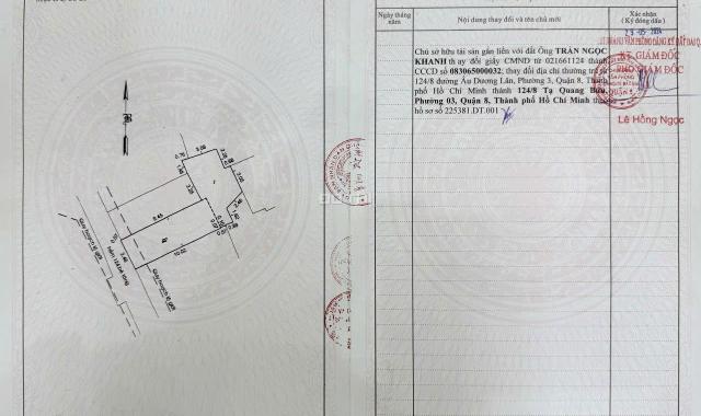 Bán nhà riêng tại Phố Tạ Quang Bửu, Phường 3, Quận 8, Hồ Chí Minh diện tích 62m2 giá 5.8 Tỷ