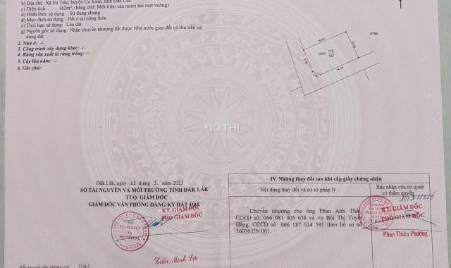 BÁN NHANH LÔ GÓC 2 MẶT TIỀN – XÃ EA TIÊU, HUYỆN CƯ KUIN