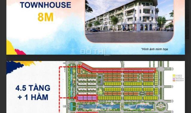 Bán nhà biệt thự, liền kề tại Dự án Khu đô thị bờ Tây Sông Đáy, Phủ Lý, Hà Nam diện tích 56m2
