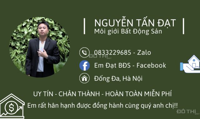 BÁN NHÀ “ĐẸP NHƯ TRANH” TẠI ĐỐNG ĐA, 2 Ô TÔ ĐỖ CỬA, 44.5m2 - 8 Tỷ