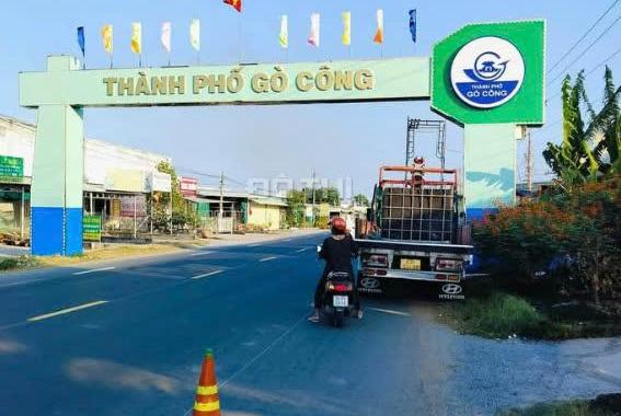 BÁN ĐẤT MẶT TIỀN QL50, TP GÒ CÔNG SHR, CÔNG CHỨNG SANG TÊN NGAY - giá chỉ 600tr