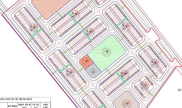 Bán Đất Khu Đô Thị Đức Giang, Yên Dũng, TP Bắc Giang . Diện Tích 90m2 - 131m2.