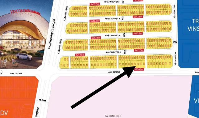 Shophouse Đông Nam diện tích lớn, gần TTTM Vincom siêu hot tại Vinhomes Cổ Loa