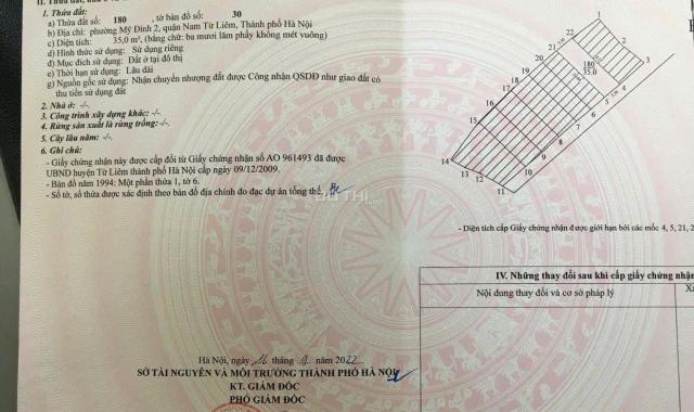 Cần bán nhanh nhà Mỹ Đình 35m2 5 tầng giá 7 tỷ Gần hồ Phú Mỹ