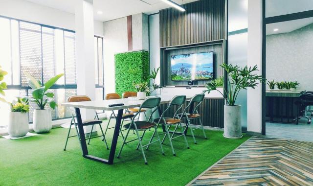Cho thuê văn phòng khu him lam quận 7 giá chỉ 15$/m2 nội thấy đầy đủ