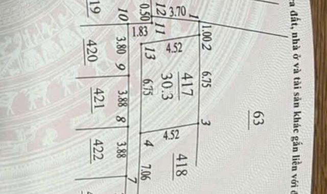 Bán lô đất cực đẹp Phú Diễn 30m2 ô tô vào giá chỉ nhỉnh 4 tỷ