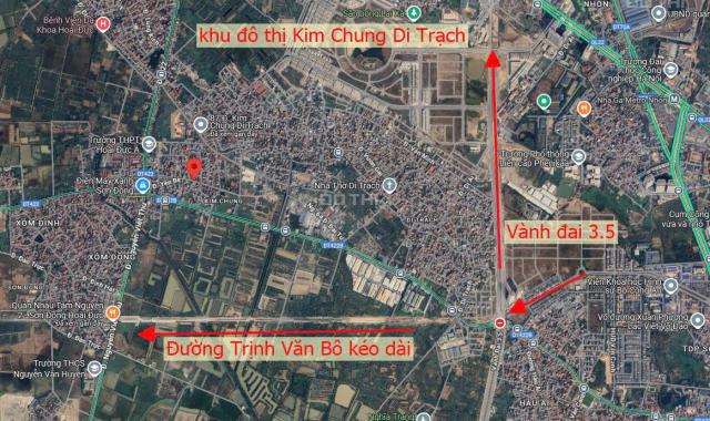 Bán nhà Kim Chung, trục chính kinh doanh 7.29 tỷ , 47m2, 2 mặt tiền lô góc, ô tô đỗ