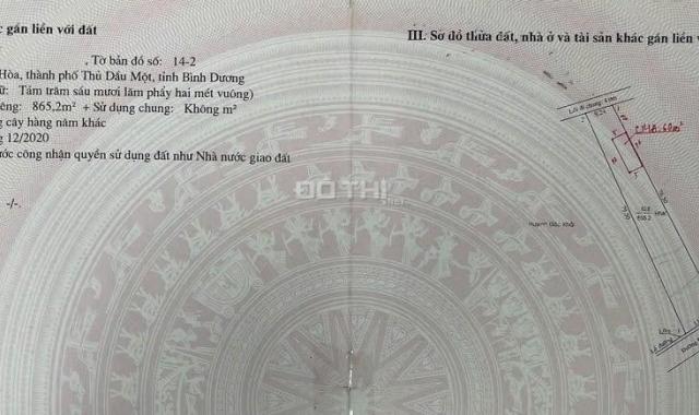 Bán đất Định Hoà, Thủ Dầu Một, Bình Dương