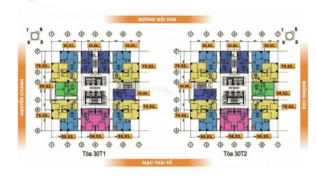 Tôi còn quỹ 1 số căn tái định cư khu Nam Trung Yên, Cầu Giấy hàng hiếm
