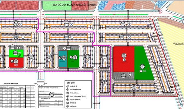 Đất mặt đường đôi 40m, mặt tiền 5m, Sát dự án Vinhome Liên Hà.
