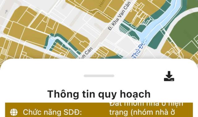 BÁN NHÀ 2 MẶT TIỀN 106M2 GẦN CHỢ THỦ ĐỨC