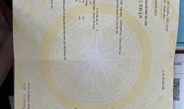 Phú Diễn Cạnh đại học Tài nguyên Môi trường 65m2 7 tầng nhỉnh 16 tỷ